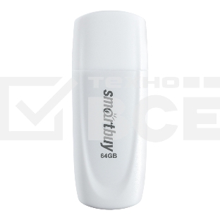 Флешка USB Smartbuy R/W (SB064 Gb2SCW) UFD 2.0 064 Gb, Scout белый белый