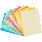 Бумага цветная Silwerhof тонир. 10л. 10цв. A4 CREATE 80г/м2 папка, фото4