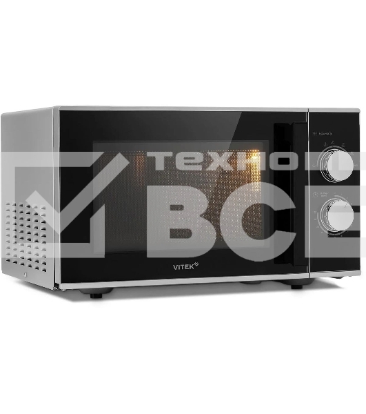 Микроволновая печь Vitek VT-MW0823 23 л, 900 Вт, серебристый/черный