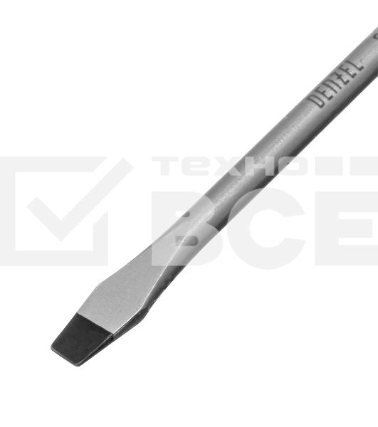 Отвертка Denzel SL3х75 мм, S2, 3к рукоятка