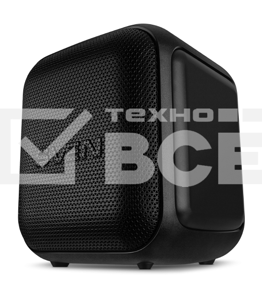 Портативная колонка SVEN PS-880, черный, 1.0, 110 Вт (RMS), Bluetooth, FM, USB, microSD, LED-дисплей, аккумулятор