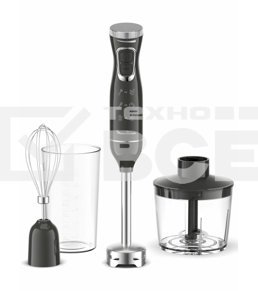 Блендер Moulinex DD5R38F0 черный/серебристый