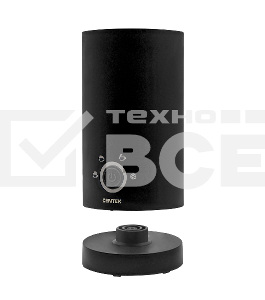 Вспениватель молока CENTEK CT-1181 черный