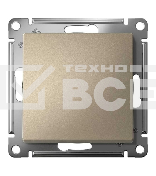 Механизм выключателя 1-кл. AtlasDesign (сх.1) 10АХ шампань SchE ATN000511