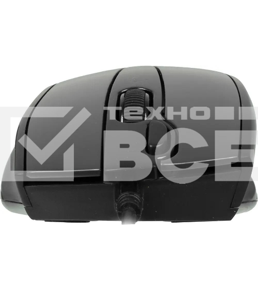 Мышь проводная A4Tech N-500F серый глянец/черный, 1200 dpi, USB, кнопки - 4