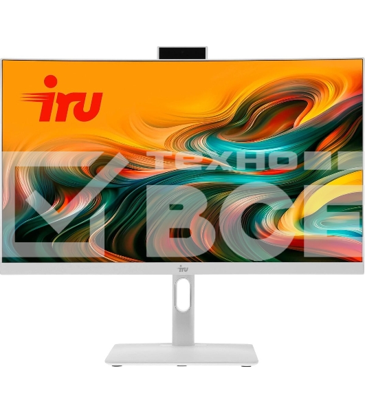 Моноблок IRU 23ID 23.8' Full HD i5 12400 (2.5) 32Gb SSD 512Gb UHDG 730 CR без ОС GbitEth WiFi BT 120W Cam белый 1920x1080