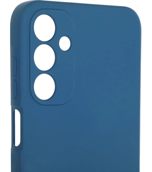 Чехол (клип-кейс) BoraSCO для Samsung Galaxy A15 Microfiber Case синий (72893)