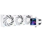 Система жидкостного охлаждения Thermalright Frozen Vision 360 V2 (360мм, LED, White, ARGB/Fans: 3x120мм, 69CFM, 27dBA, 2150RPM/Pump height 60мм, 23dBA, 3000RPM, Rad thickness 27мм/S: 1700, 1200, 1851, 115X, 2011, 2066, AM5, AM4), фото 1
