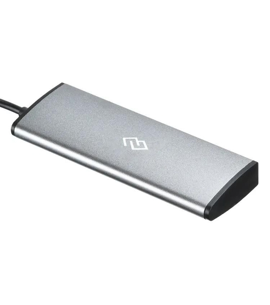 USB-концентратор Digma HUB-4U2.0-UC-DS, USB-C, USB 2.0 4 порта, USB