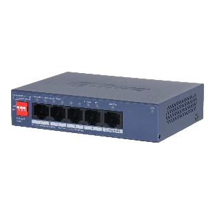 Коммутатор Dahua DH-CS4005-4ET1GT-60, 1×1 Гбит/с, управляемый