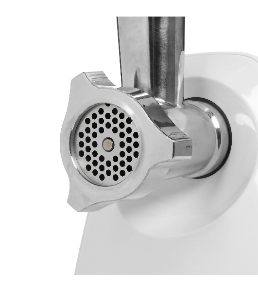 Мясорубка электрическая Bosch MFW2514W белый, 1500 Вт, 1.7 кг/мин, защита от перегрузки, насадки - 3