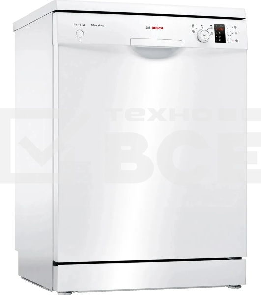 Посудомоечная машина Bosch Serie 2 SMS25AW05E белый (полноразмерная) инвертер