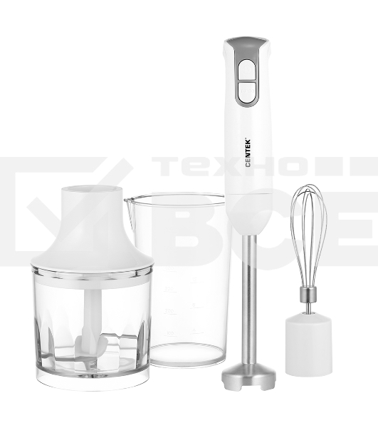 Блендер Centek CT-1336 белый/серый