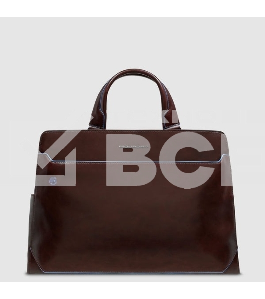 Сумка для ноутбука Piquadro Blue Square CA6590B2/MO, натур.кожа, красное дерево