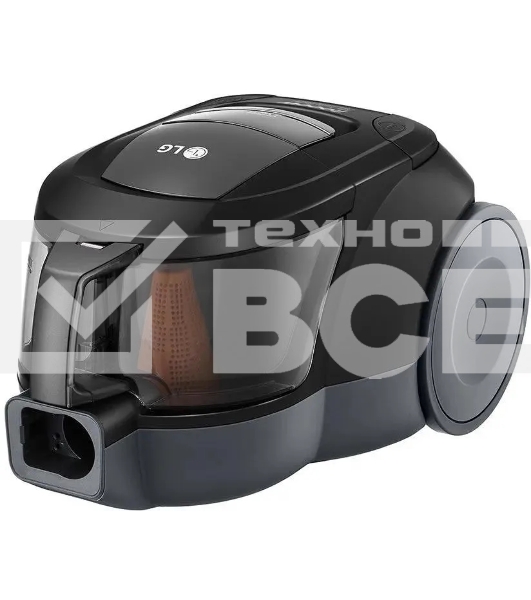 Пылесос LG VC5316NNTS серебристый/черный, 330/1600 Вт, уборка сухая, пылесборник контейнер 1.3 л