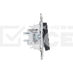 Выключатель IEK SKANDY SK-V09G 2-кл. 10А с индикацией графит SK-V20-1-10-K53, фото4