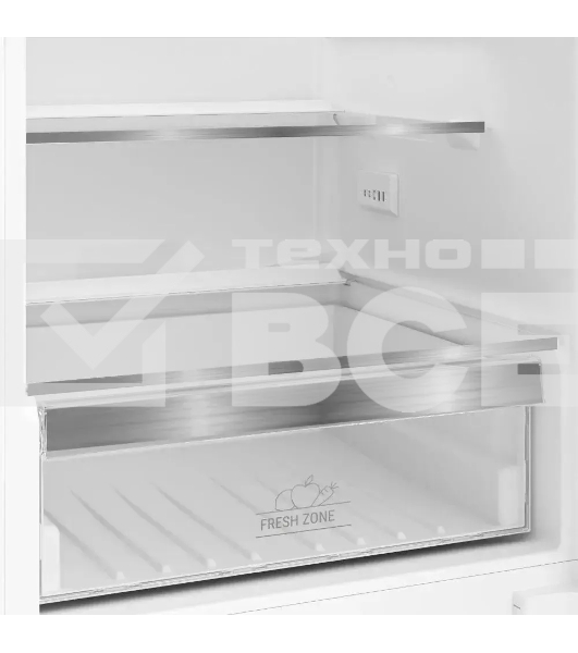 Встраиваемый холодильник Hotpoint HBH 20 белый двухкамерный 220/69л морозилка снизу