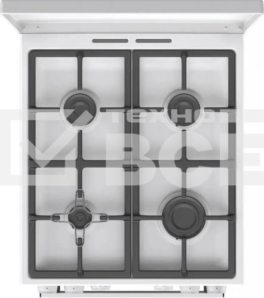 Плита комбинированная Gorenje GK5C42WF-B белый, конфорок 4 газовых, духовка 70 л, 50 см x 85 см x 59.4 см