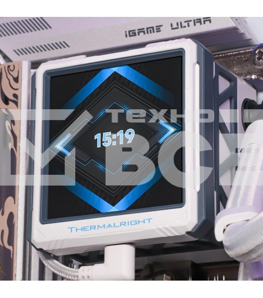 Система водяного охлаждения Thermalright Frozen Warframe ULTRA 360 ARGB Soc-AM5/AM4/1151/1200/2066/2011/1700 белый 4-pin 29.6dB Al LCD Ret (F-WFRAME-ULT-360-WH-ARGB)