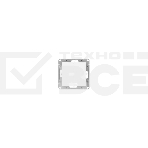 Механизм выключателя, двухклавишный EKF Эпика UP1-SWW-24 с подсветкой, белый, фото 1