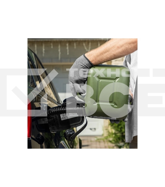 Канистра Stels для ГСМ вертикальная, 5 л., пластиковая, усиленная