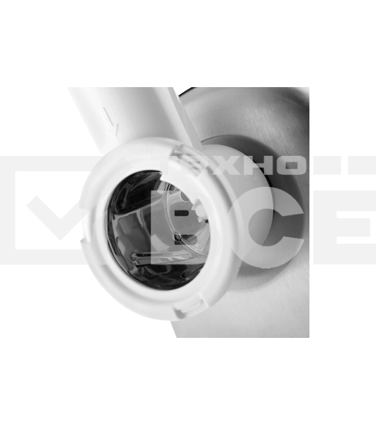 Мясорубка электрическая BRAYER 1602BR черный, 2000 Вт, 2.0 кг/мин, реверс, защита от перегрузки, металлический лоток, насадки - 5