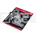 Набор термостатический угловой Royal Thermo Design Pro 15мм М30х1,5 (Хром), фото5