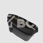 Рюкзак слинг Piquadro Harper CA6881AP/N черный кожа, фото3