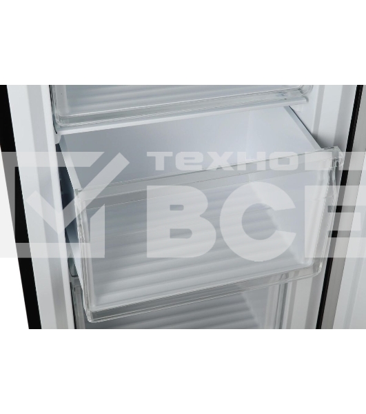 Морозильная камера Maunfeld MFFR170SB, черный, 206л, 4 ящика, 2 полки