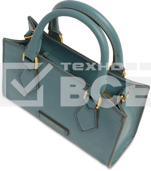 Сумка женская The Bridge Ida 04100501/KP голубая натур.кожа