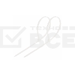 Стяжкa нейлоновая Rexant (07-0250-5) 5.0 х 250 мм 100 шт белый, фото2