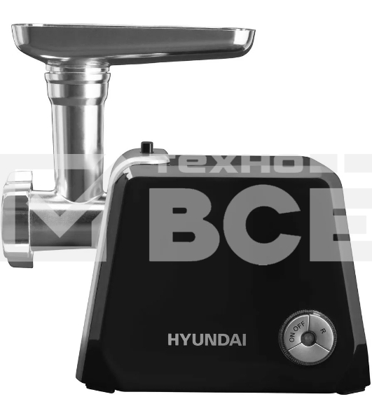 Мясорубка Hyundai HY-MG4422 1200Вт черный/серебристый