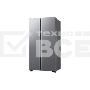 Холодильник Samsung RS62DG5003S9EO нержавеющая сталь двухкамерный 418/237л морозилка сбоку, No Frost, Side by Side