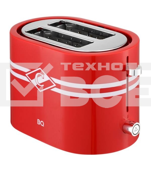 Тостер BQ T1004 Spartak красный