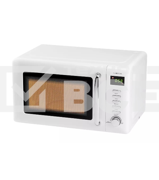 Микроволновая печь Harper HMW-20ST02 белый, 20 л, 700 Вт, переключатели - кнопки/поворотный механизм