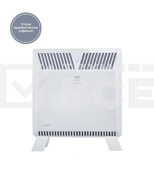 Конвектор электрический Electrolux ECH/A2-1000 M, белый, 1000 Вт, 10 м2, термостат