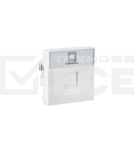 Розетка RJ-45 EKF PROxima, категории 5e (ширина 2 модуля)