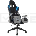 Кресло игровое Бюрократ VIKING 4 AERO BLUE черный/синий, искусст.кожа/ткань, две подушки, фото40