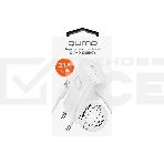 Сетевое зарядное устройство Qumo Energy (Charger 0026) 2.1A, встроенный кабель Lightning 8 Pin, белый, фото3