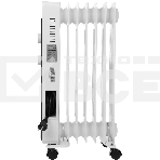 Радиатор масляный Royal Clima PARMA ROR-PR7-1500M 1500Вт белый/черный, фото2