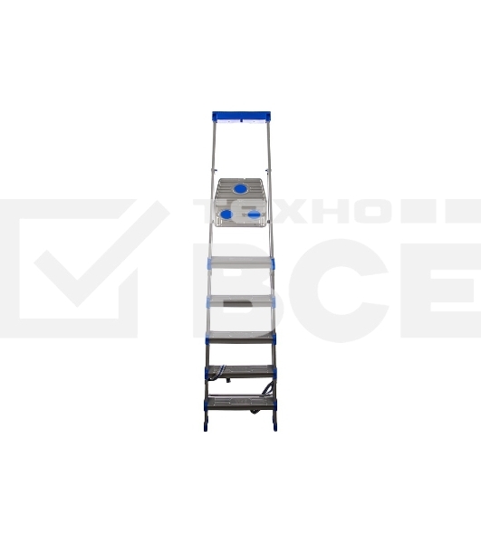 Стремянка НИКА СМ6, 6 широких ступеней