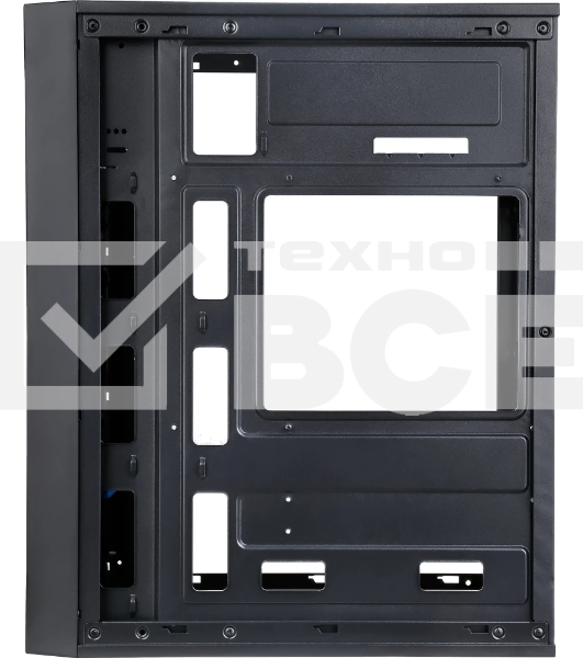 Компьютерный корпус Accord A-302 черный без БП ATX 1x120мм 2xUSB 2.0 1xUSB 3.0 audio