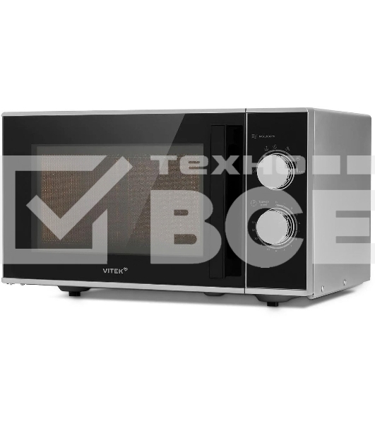 Микроволновая печь Vitek VT-MW0823 23 л, 900 Вт, серебристый/черный
