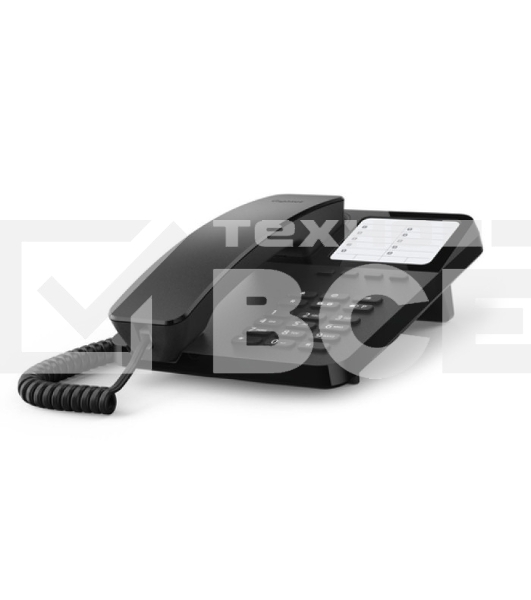 Телефон проводной Gigaset DESK400 черный