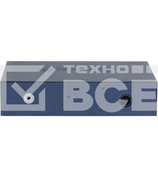 Коммутатор Dahua DH-CS4005-4GT-60 4-портовый гигабитный PoE с функцией облачного управления, 4 RJ45 10/100/1000 Мбит/с (PoE/PoE+/Hi-PoE), 1 RJ45 10/100/1000 Мбит/с (uplink), суммарно 60Вт