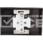 Розетка 2-м AtlasDesign без заземл. 16А в сборе мокко SchE ATN000620, фото4