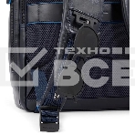 Рюкзак мужской Piquadro Blue Square Revamp CA4818B2V/N черный кожа, фото7