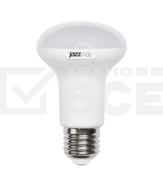Лампа светодиодная JazzWay PLED-SP R63 8Вт 3000К теплый белый E27 630лм 230В