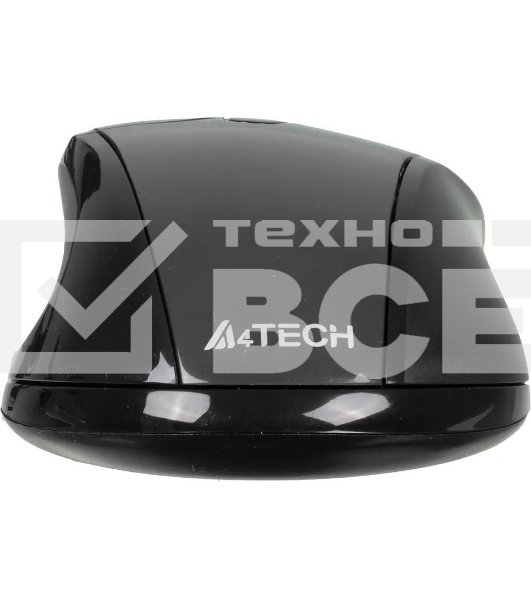 Мышь проводная A4Tech N-500F серый глянец/черный, 1200 dpi, USB, кнопки - 4