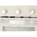 Шкаф духовой электрический Maunfeld EOEC516BG, встраиваемый, 51л, дверца с 2 стеклами, бежевый, фото9